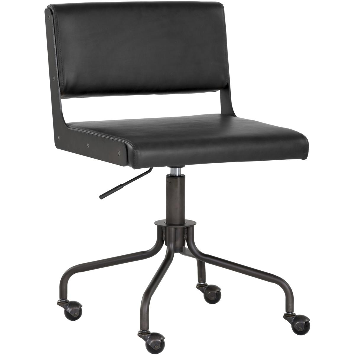 SUNPAN 104340 Davis Dark Bronze / Onyx Office Chair